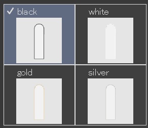ミラーセット【8種&4・10色】