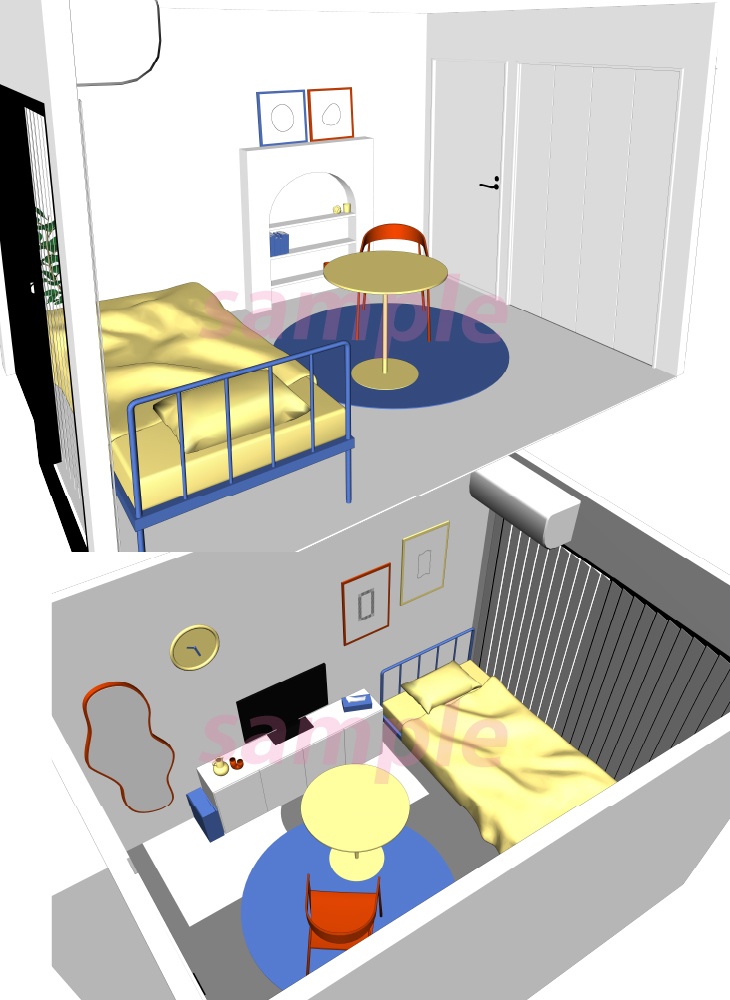 6畳のポップルーム