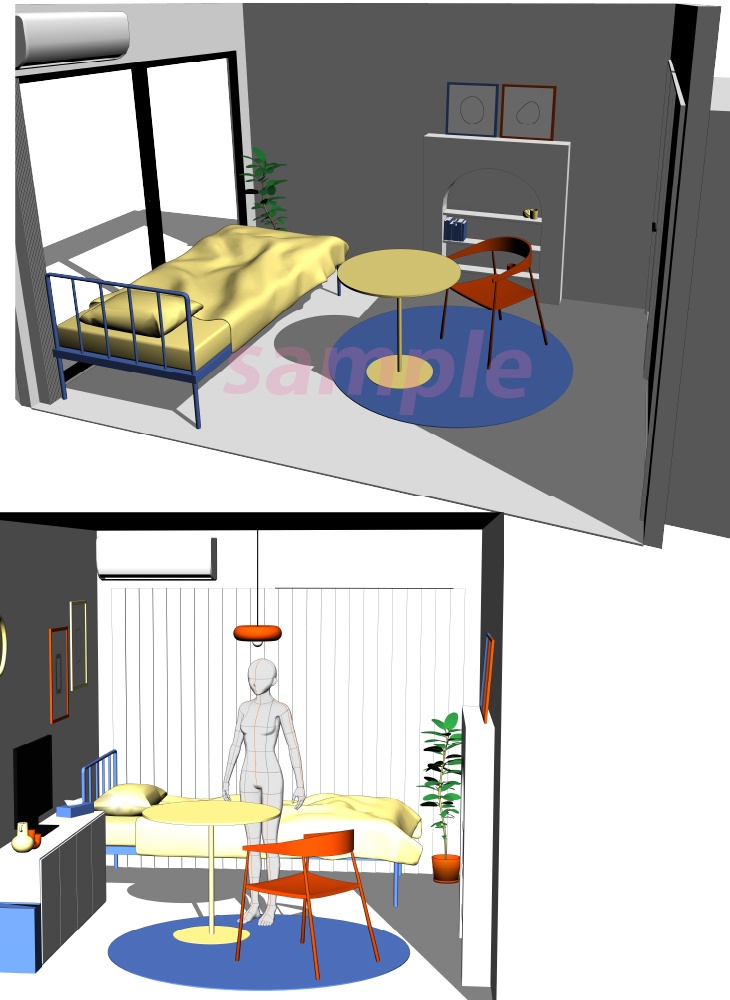 6畳のポップルーム