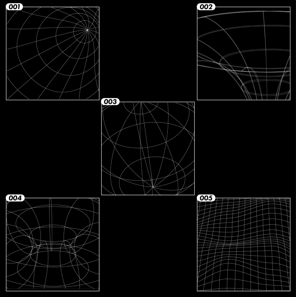 ワイヤーフレームグラフィックスセット