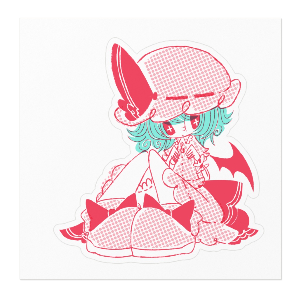 版ずれみりあちゃんステッカー