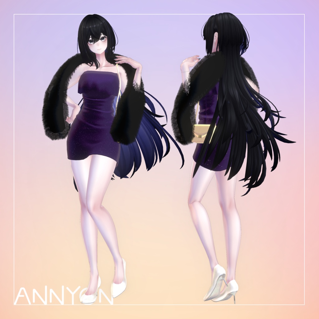 【16体アバター対応】『MiniTightDress(ミニタイトドレス)』