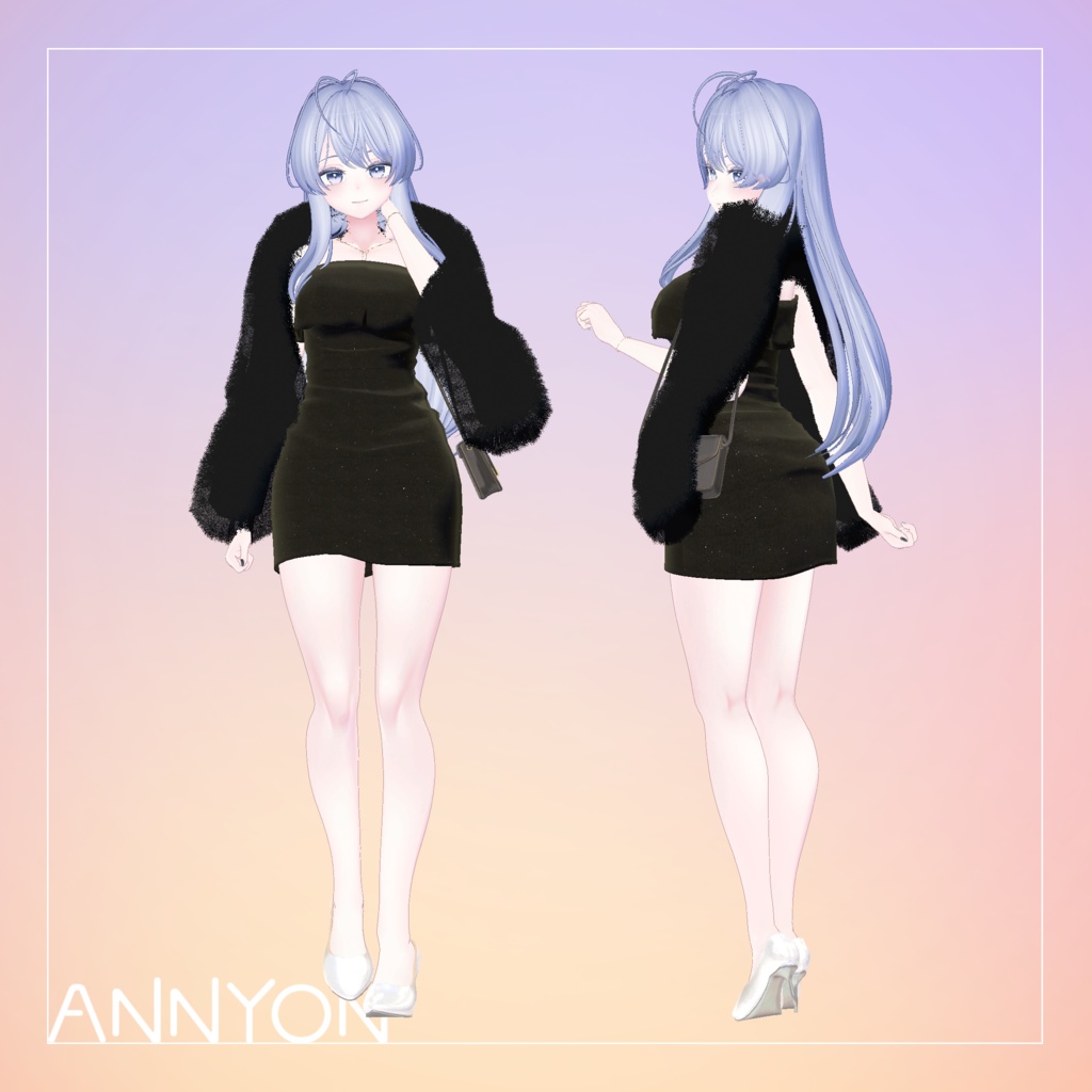 【16体アバター対応】『MiniTightDress(ミニタイトドレス)』