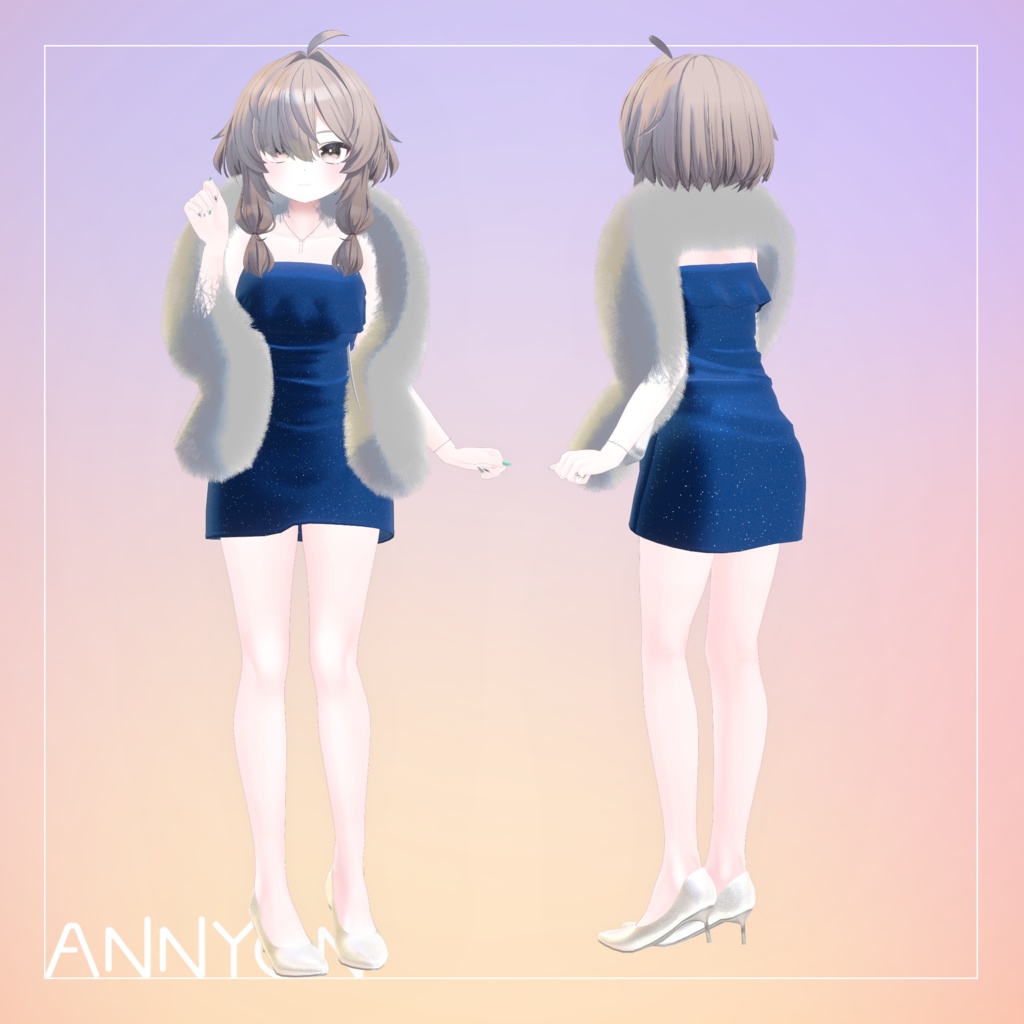 【16体アバター対応】『MiniTightDress(ミニタイトドレス)』