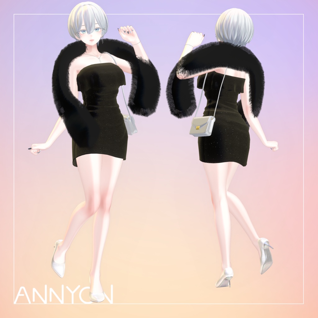 【16体アバター対応】『MiniTightDress(ミニタイトドレス)』