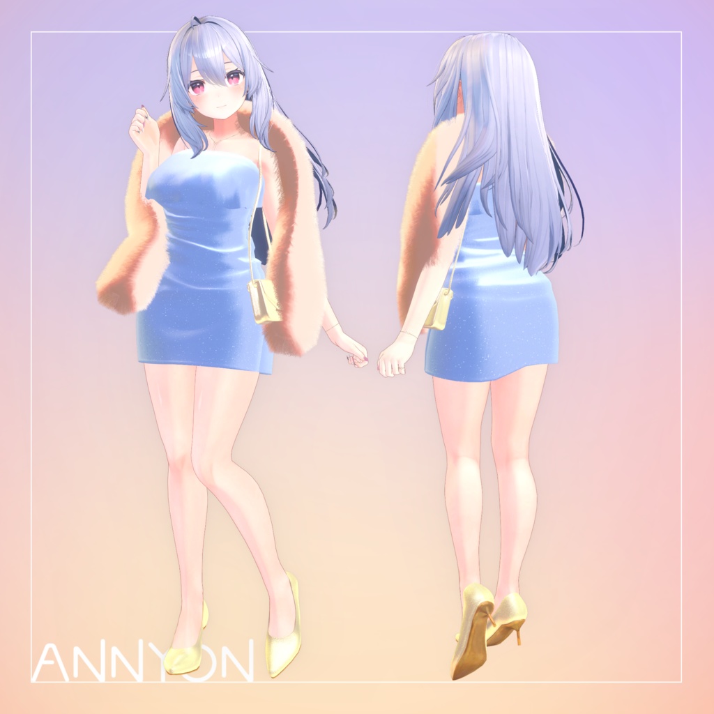 【16体アバター対応】『MiniTightDress(ミニタイトドレス)』