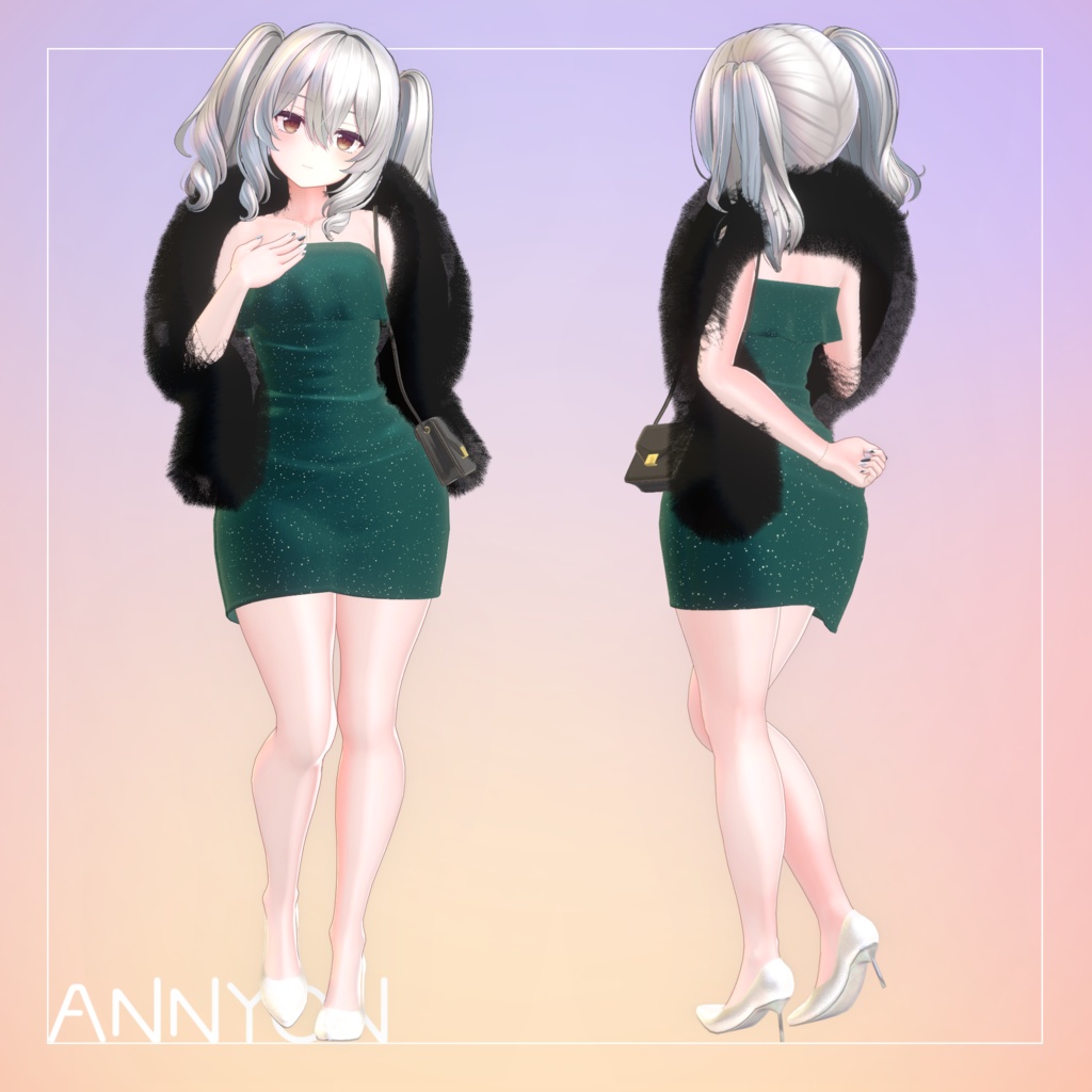 【16体アバター対応】『MiniTightDress(ミニタイトドレス)』