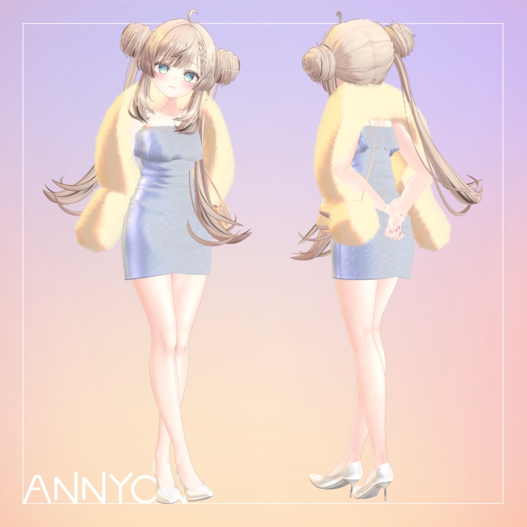 【16体アバター対応】『MiniTightDress(ミニタイトドレス)』