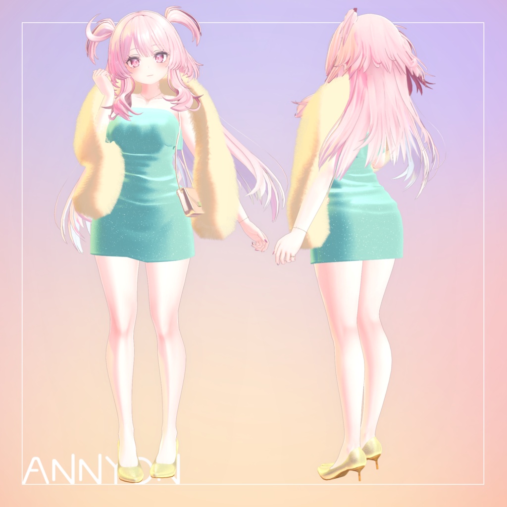 【16体アバター対応】『MiniTightDress(ミニタイトドレス)』