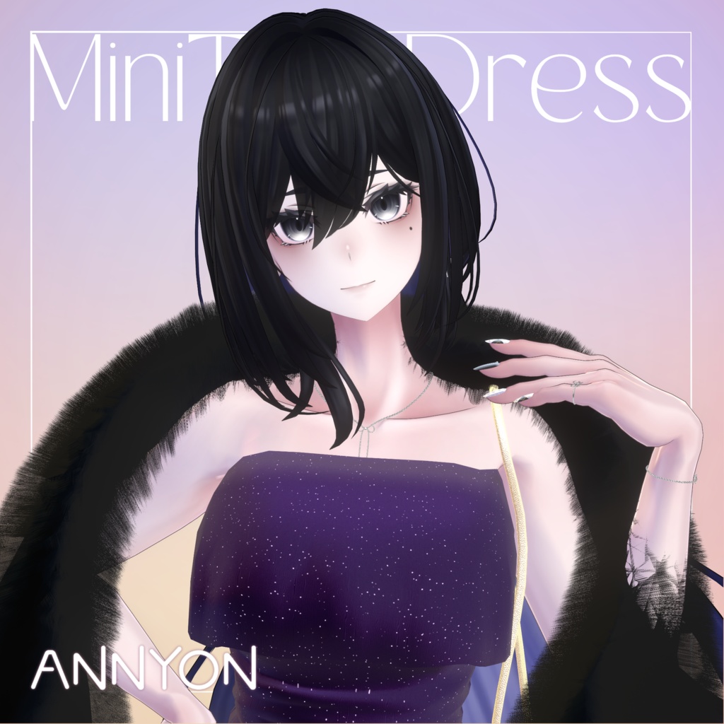【16体アバター対応】『MiniTightDress(ミニタイトドレス)』