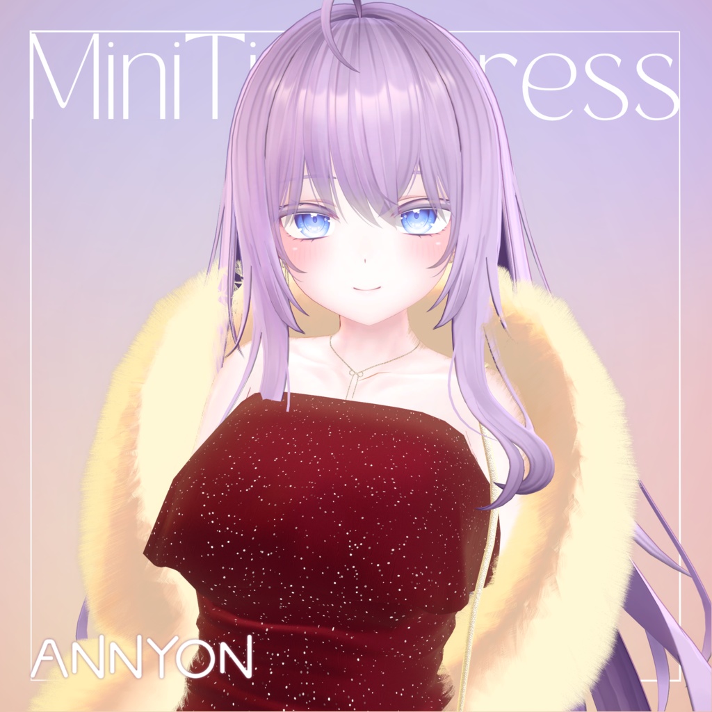 【16体アバター対応】『MiniTightDress(ミニタイトドレス)』