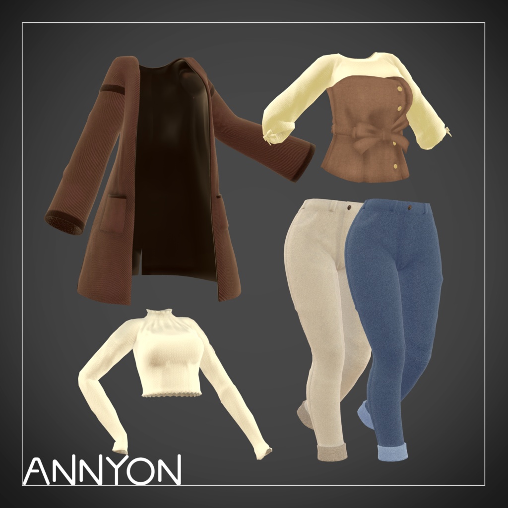 【18体アバター対応】『CasualBusitier(カジュアルビスチェ)』