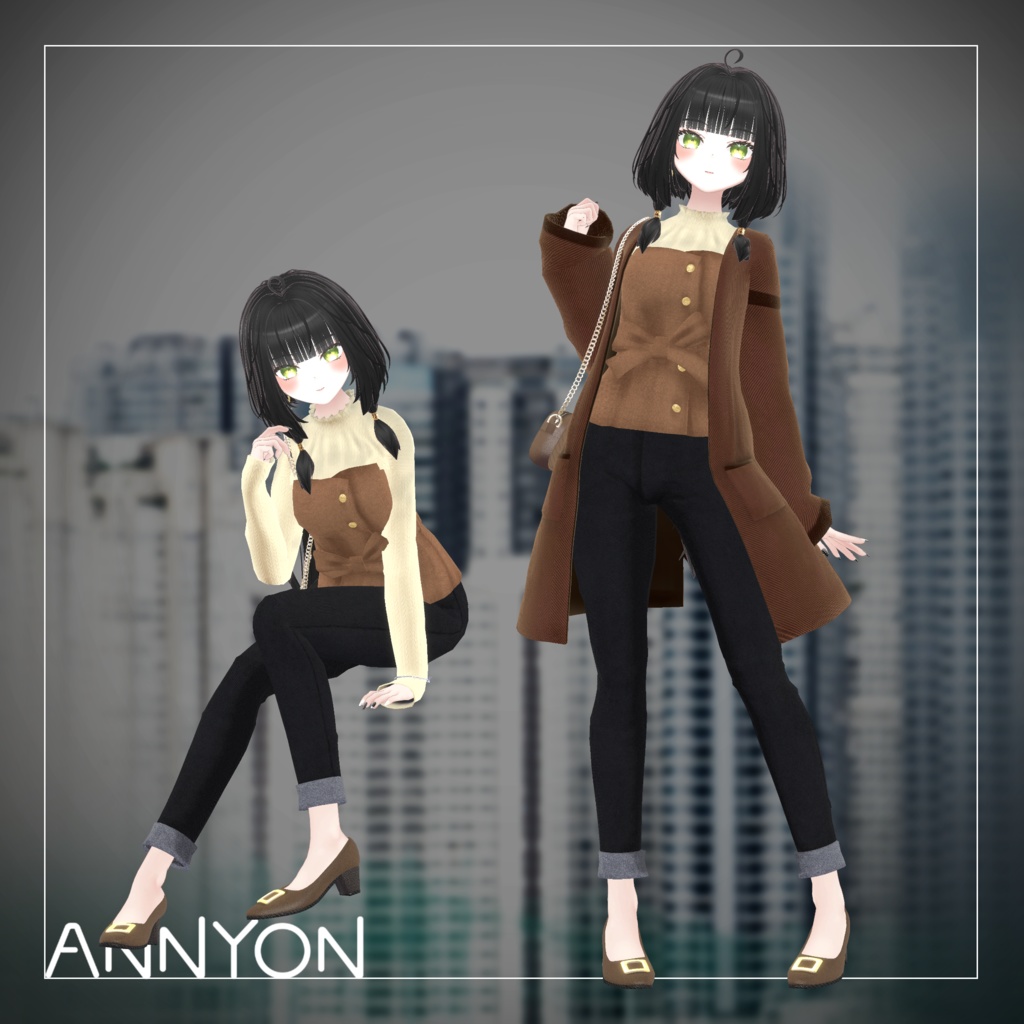 【18体アバター対応】『CasualBusitier(カジュアルビスチェ)』