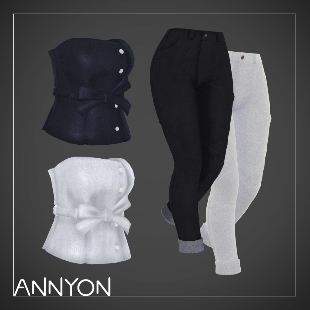 【18体アバター対応】『CasualBusitier(カジュアルビスチェ)』