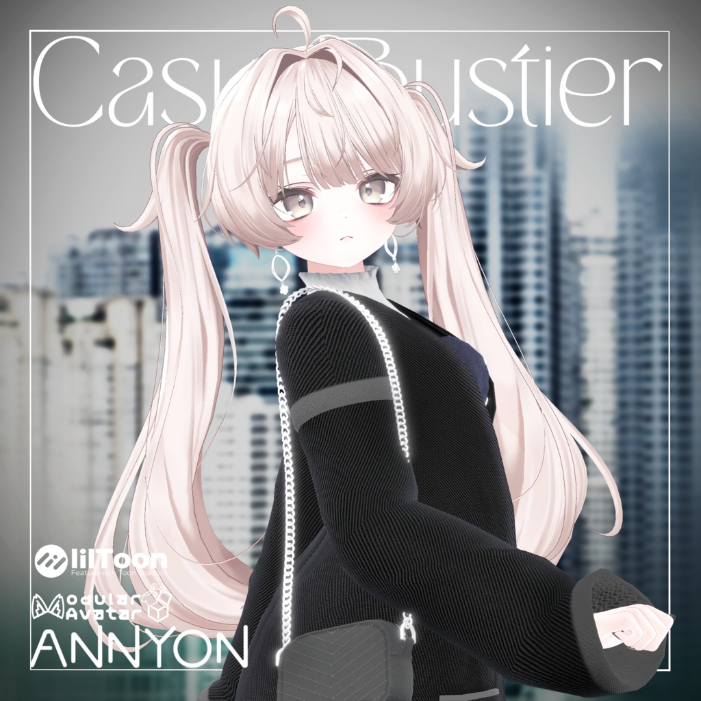 🎁プレゼント企画開催中【18体アバター対応】『CasualBusitier（カジュアルビスチェ）』 
