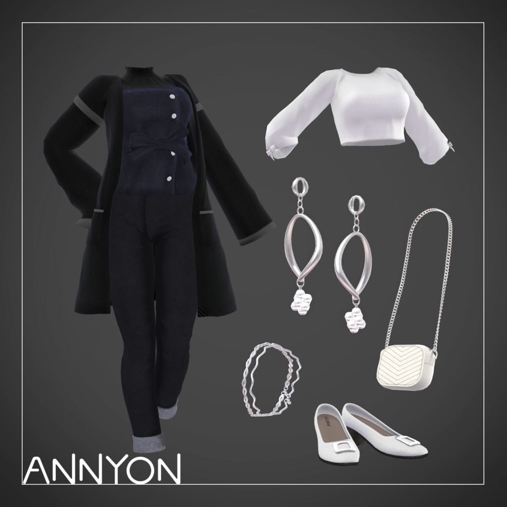 【18体アバター対応】『CasualBusitier(カジュアルビスチェ)』