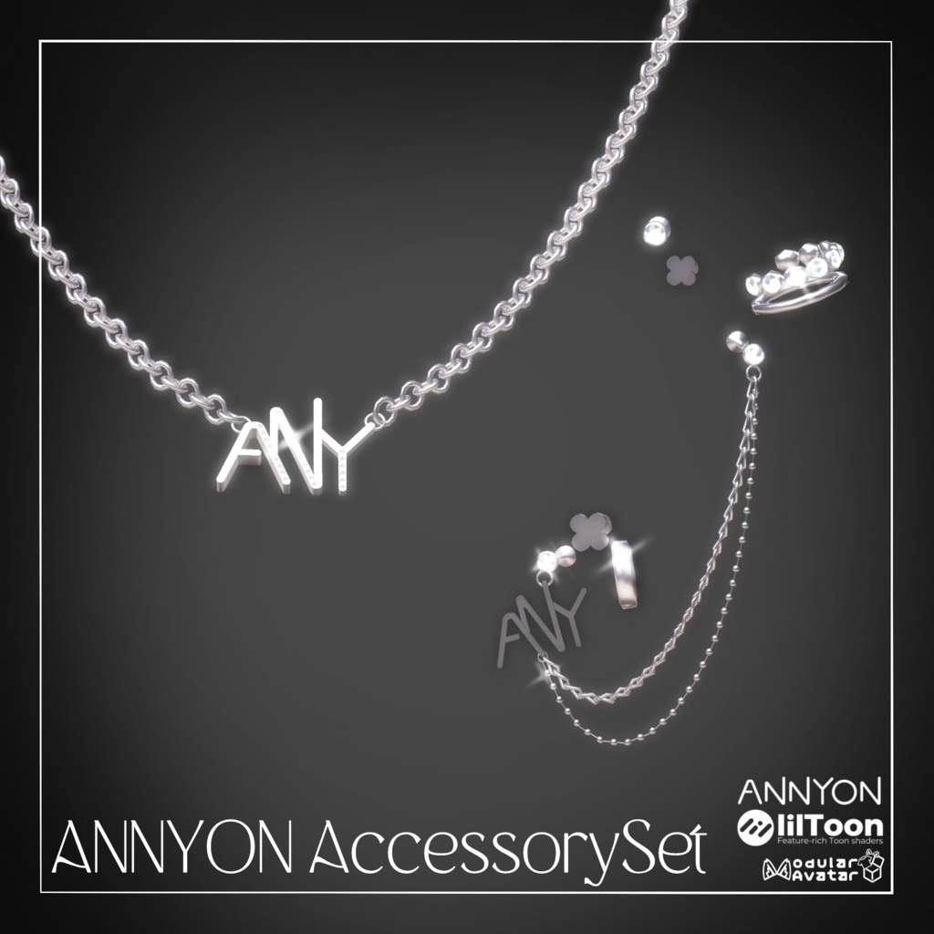 【17体アバター対応】 ANNYON Accessory Set