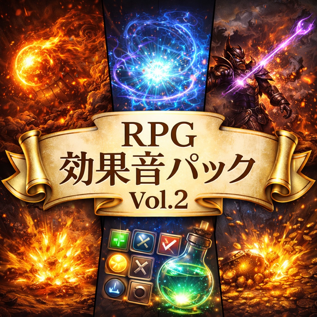 RPG BGM・効果音パック Vol.2