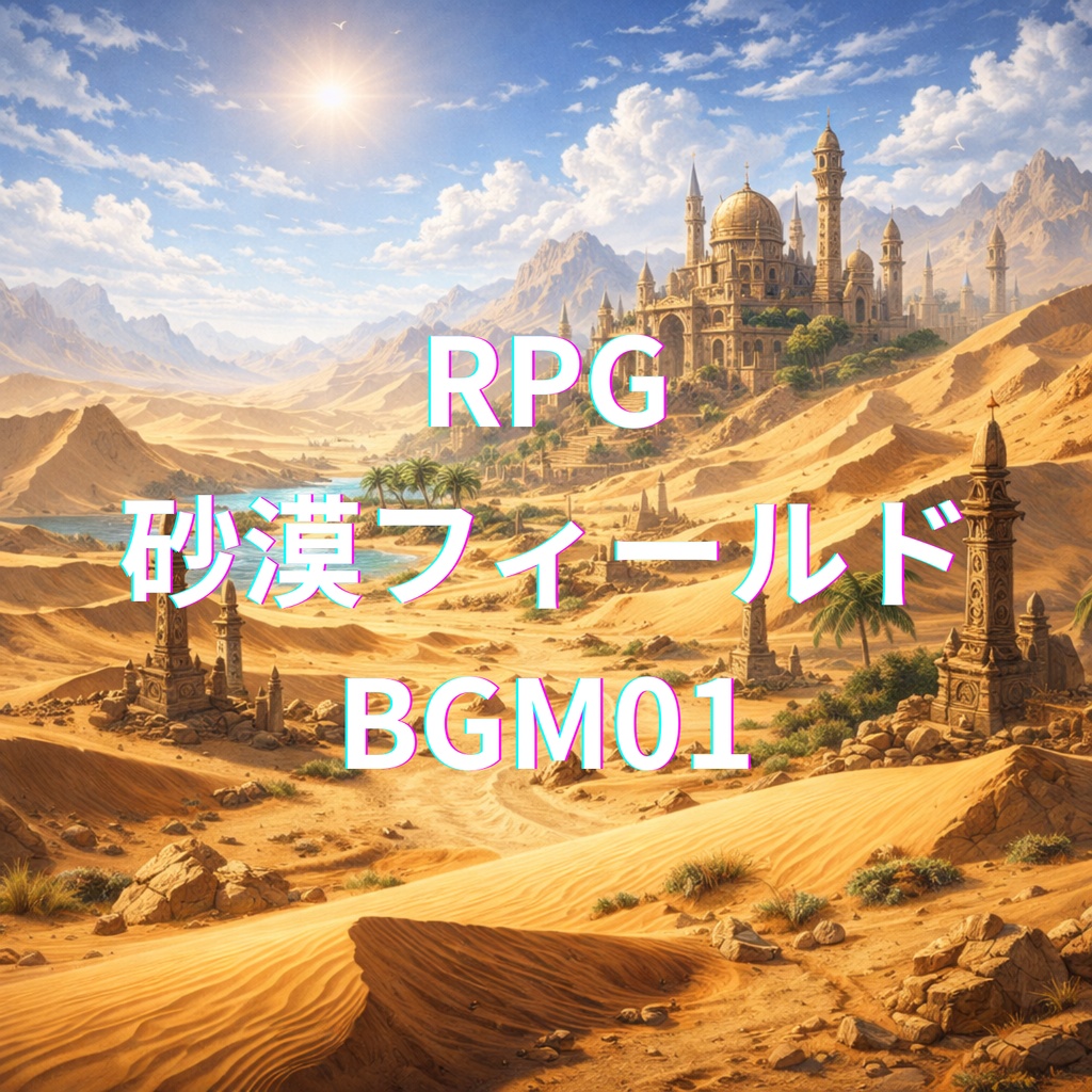RPG砂漠フィールドBGM01