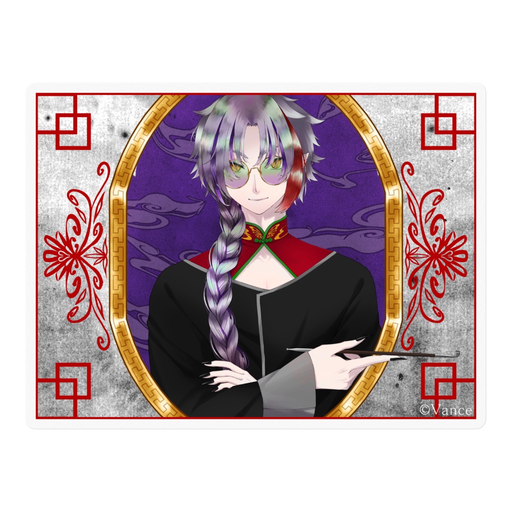 【4周年記念グッズ】イラストステッカー