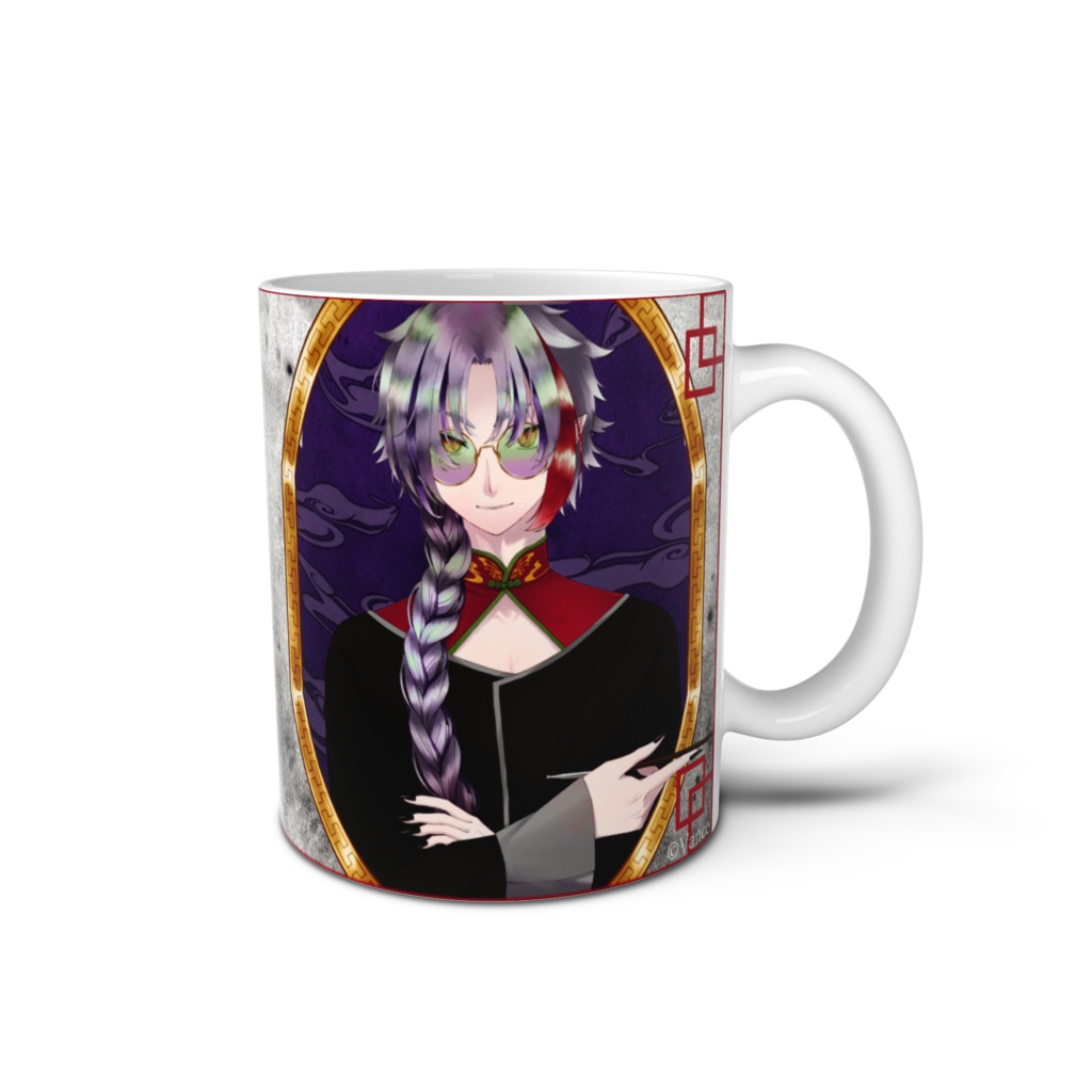 【4周年記念グッズ】イラストマグカップ