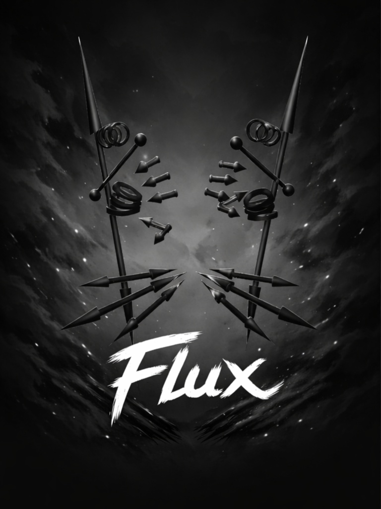 【10アバター+対応】Flux【3Dピアス】