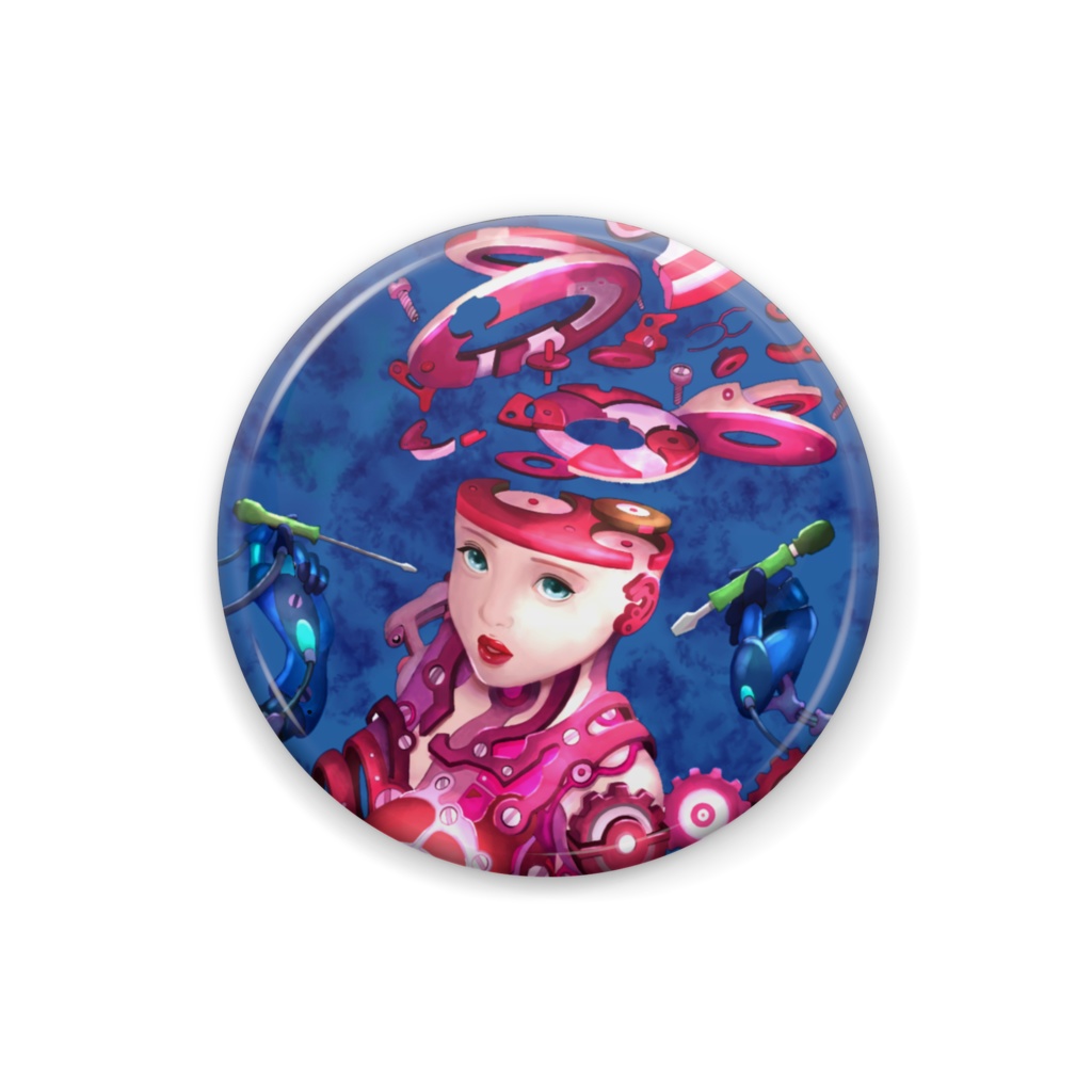 飛旅オリジナル/缶バッジ(25mm-スチール)