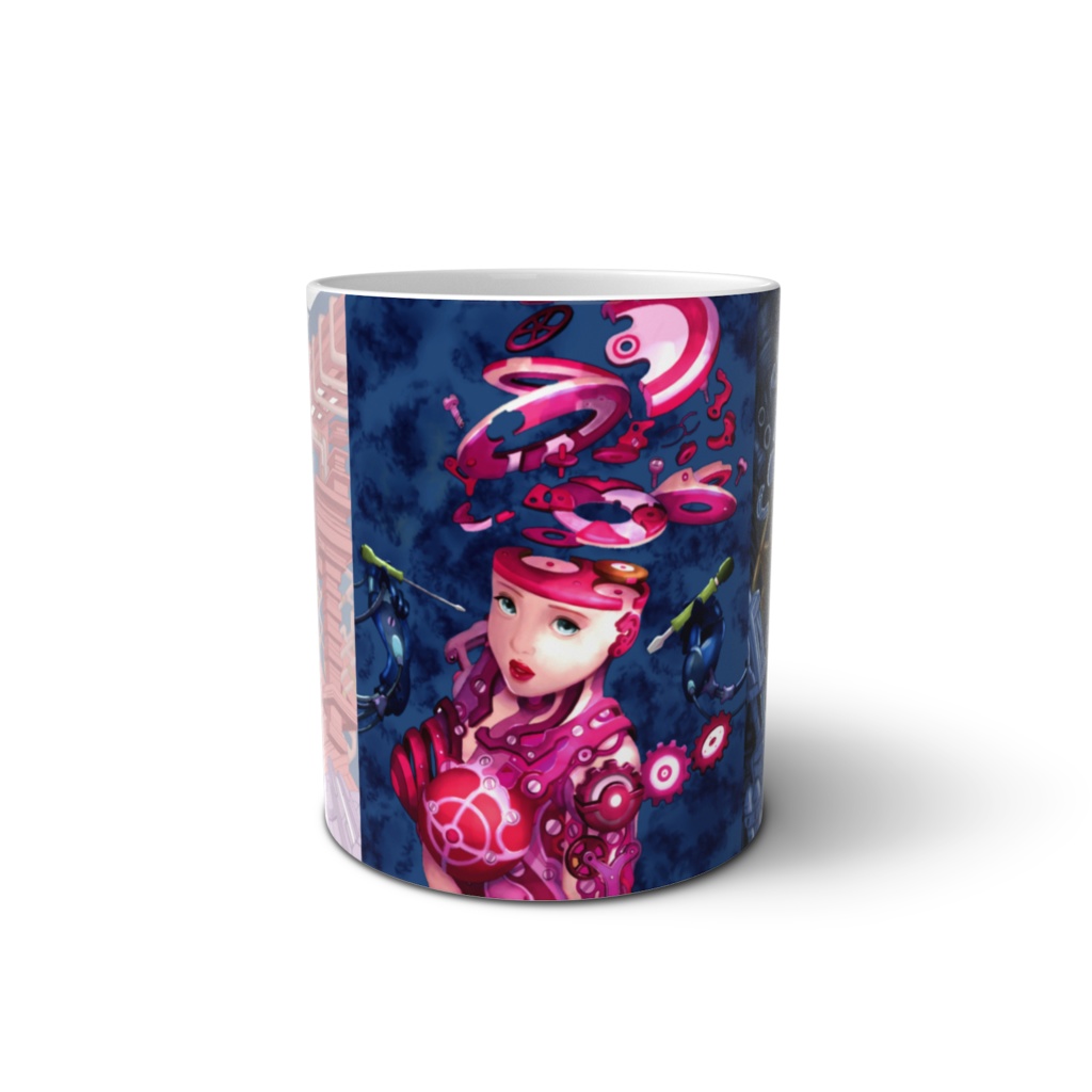 飛旅デザイン/マグカップ(直径8cm/高さ9.5cm)