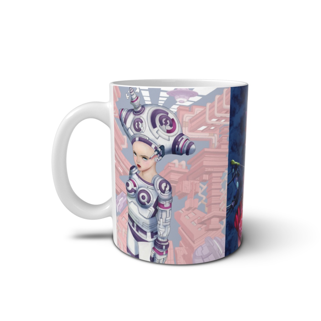 飛旅デザイン/マグカップ(直径8cm/高さ9.5cm)