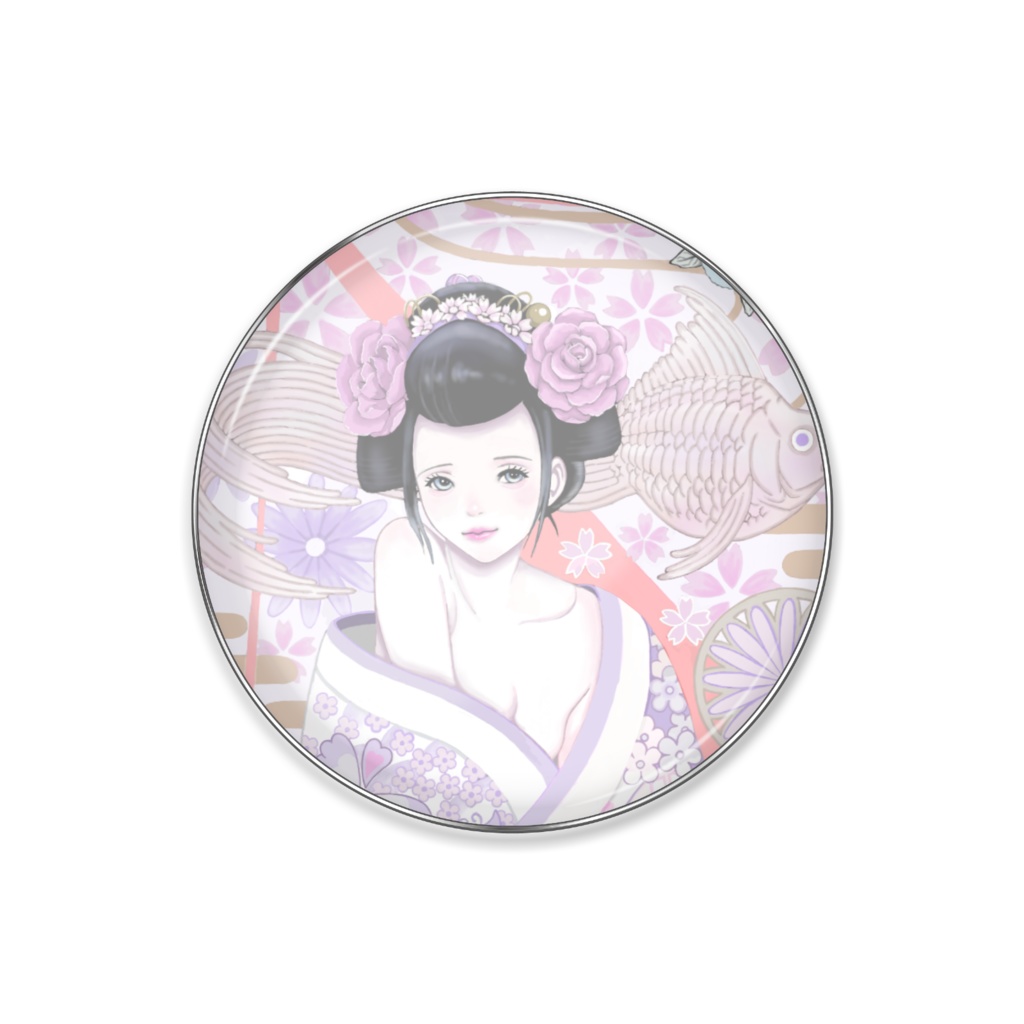 飛旅デザイン/ピンバッジ(丸形25mm)