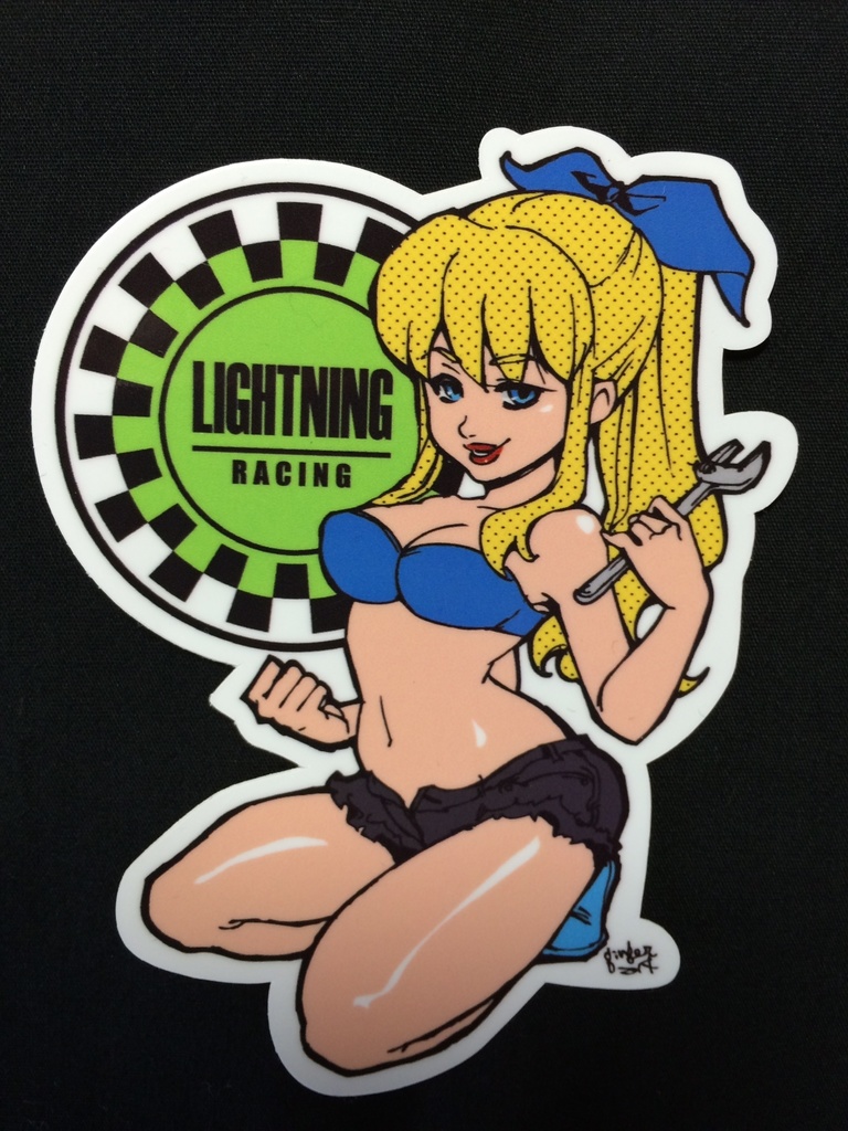Lightning Racing ステッカー