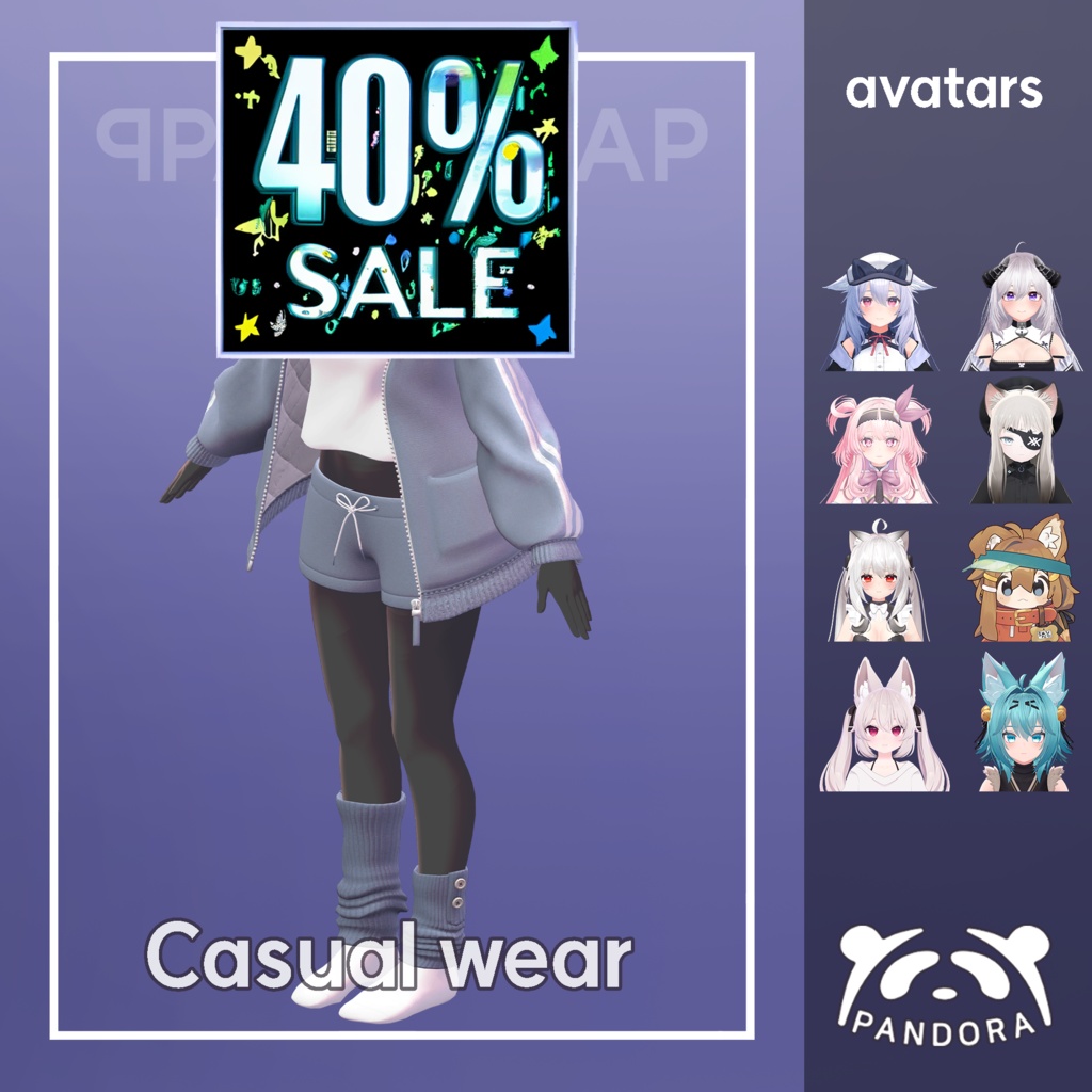 [VRchat] Casual wear