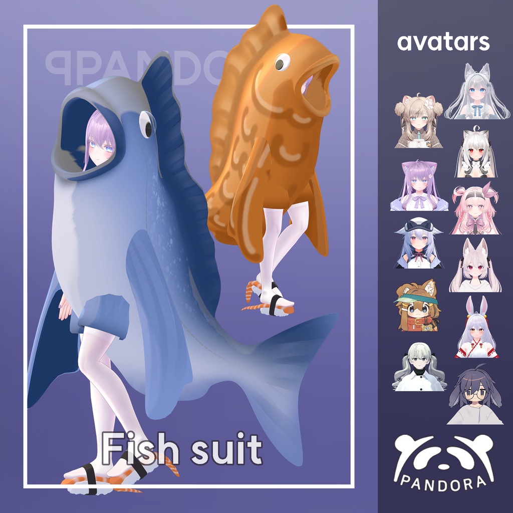 [VRchat] Fish suit