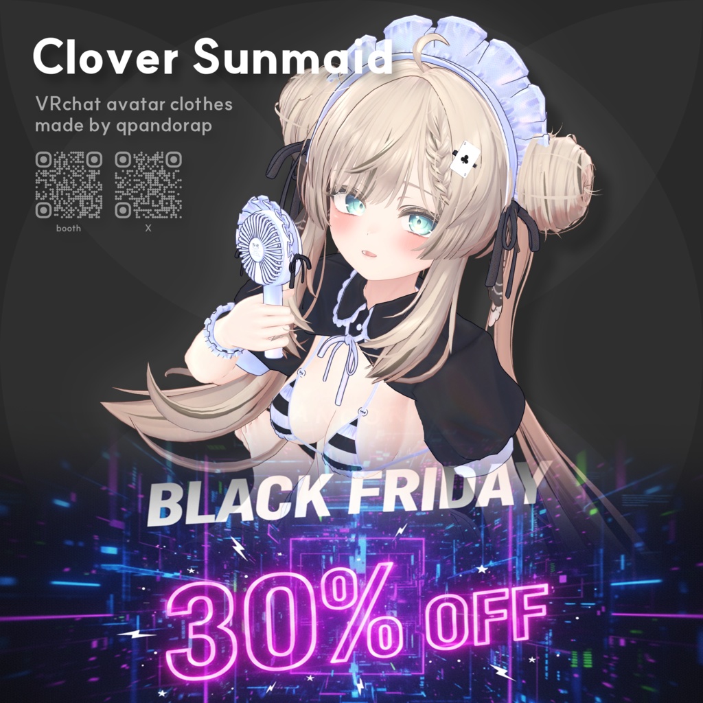 [VRchat] Clover Sunmaid
