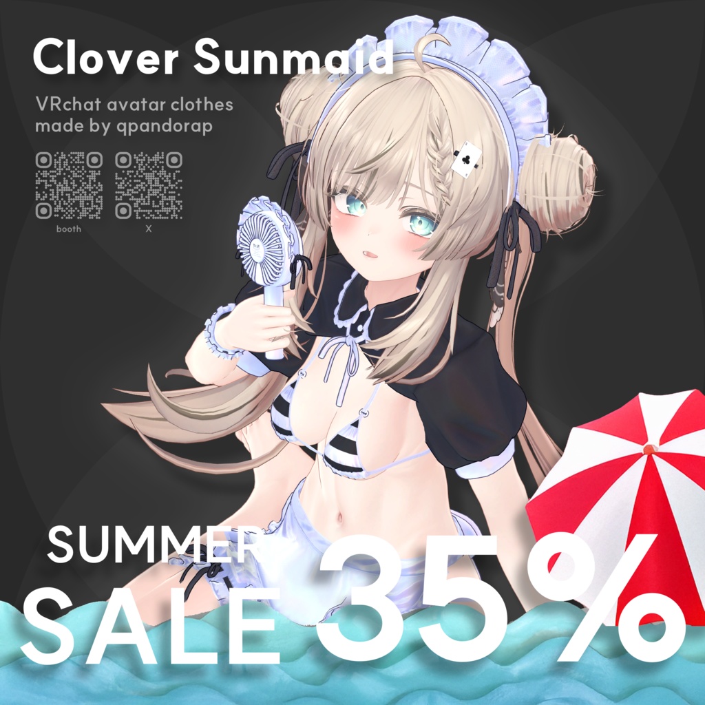 ::SALE:: [VRchat] Clover Sunmaid