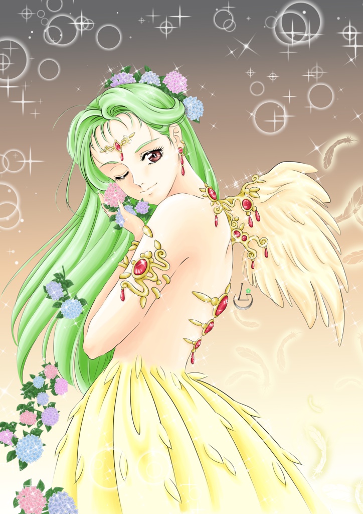 Lady Ajisai (Hydrangea)