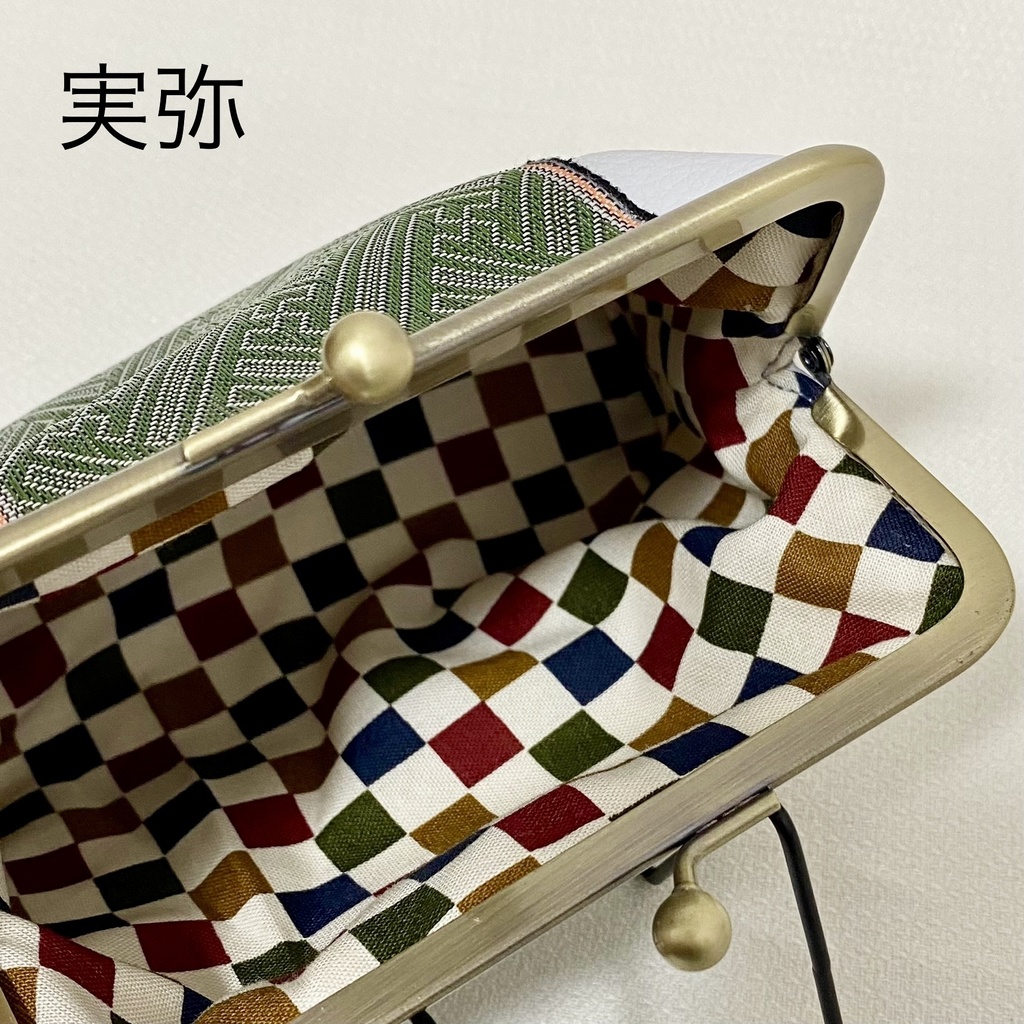 がまぐちポーチ