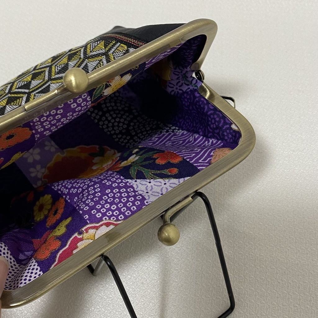 がまぐちポーチ