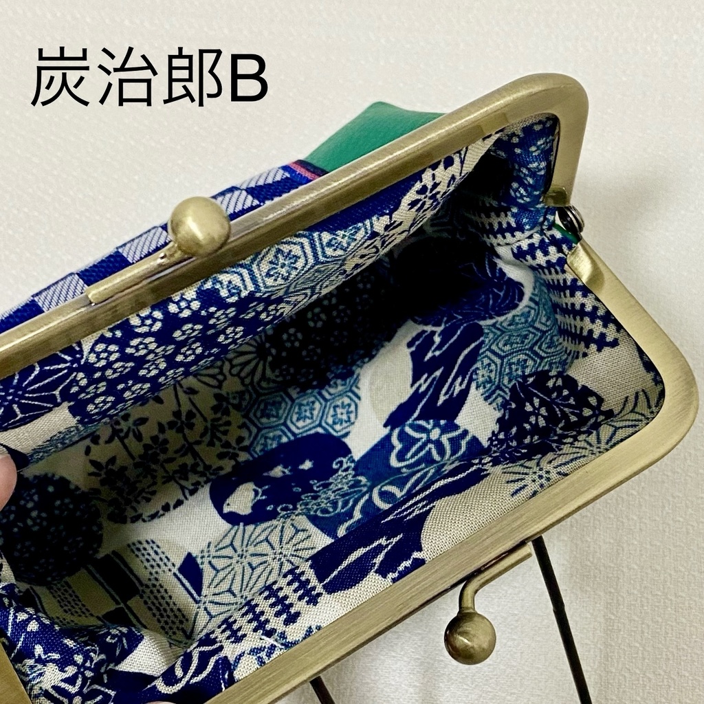 がまぐちポーチ