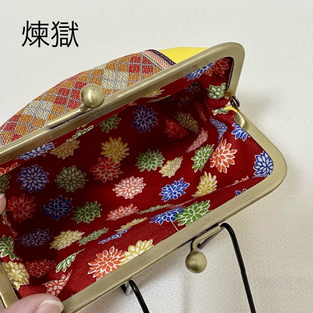 がまぐちポーチ