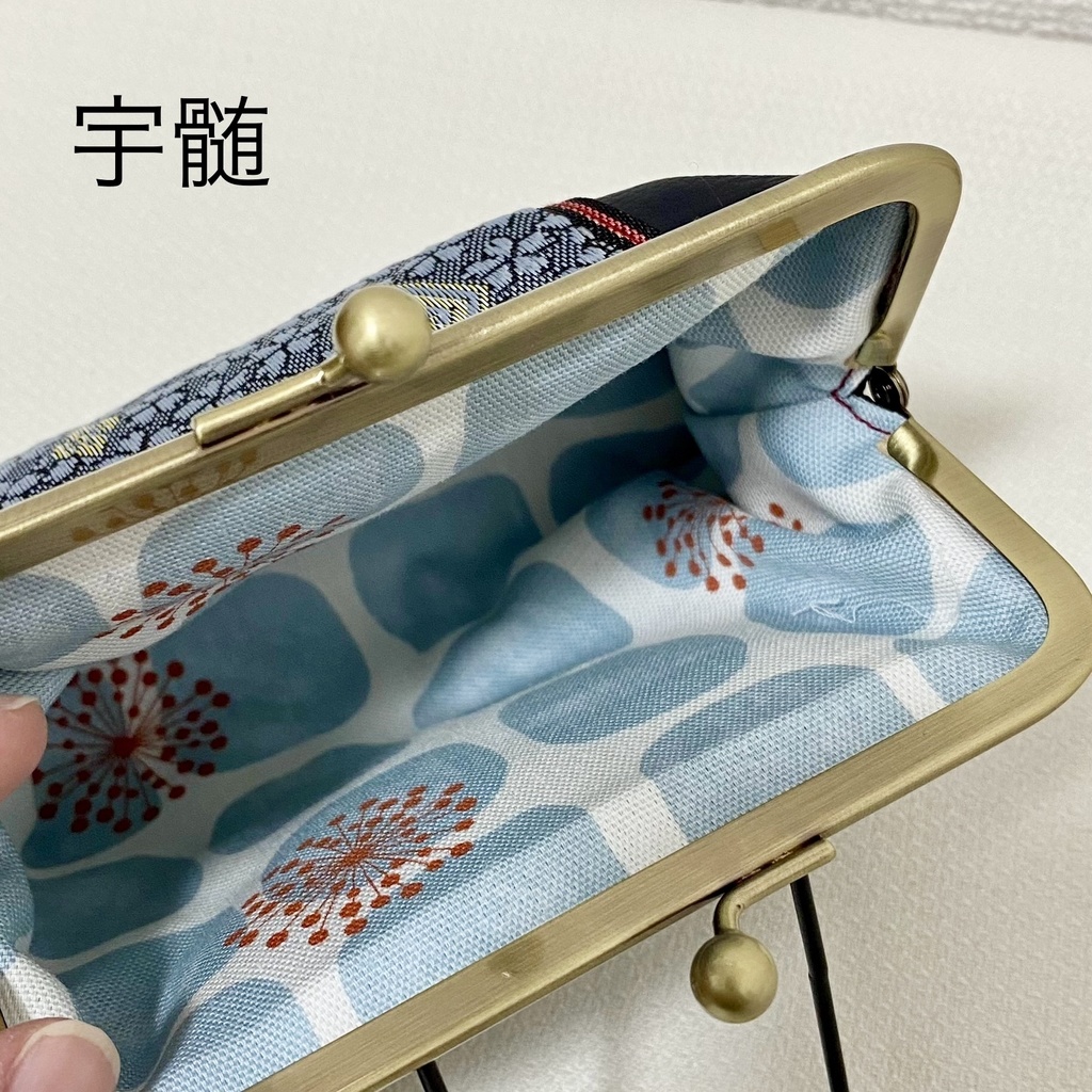 がまぐちポーチ