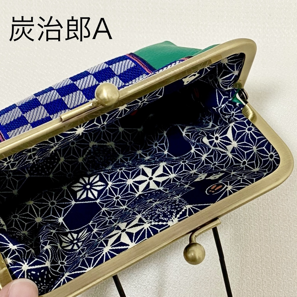 がまぐちポーチ