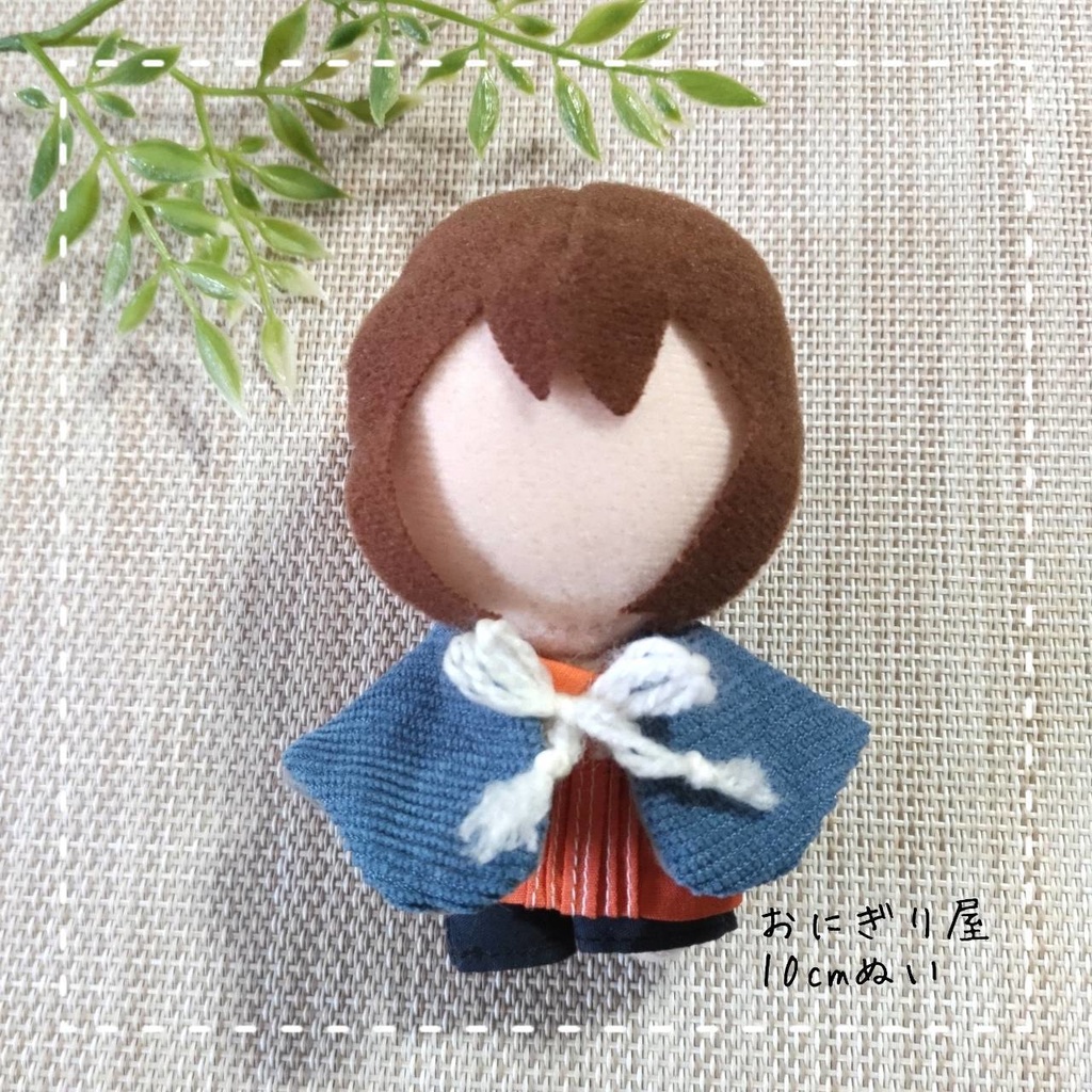 コーデュロイケープ 10cmぬい服