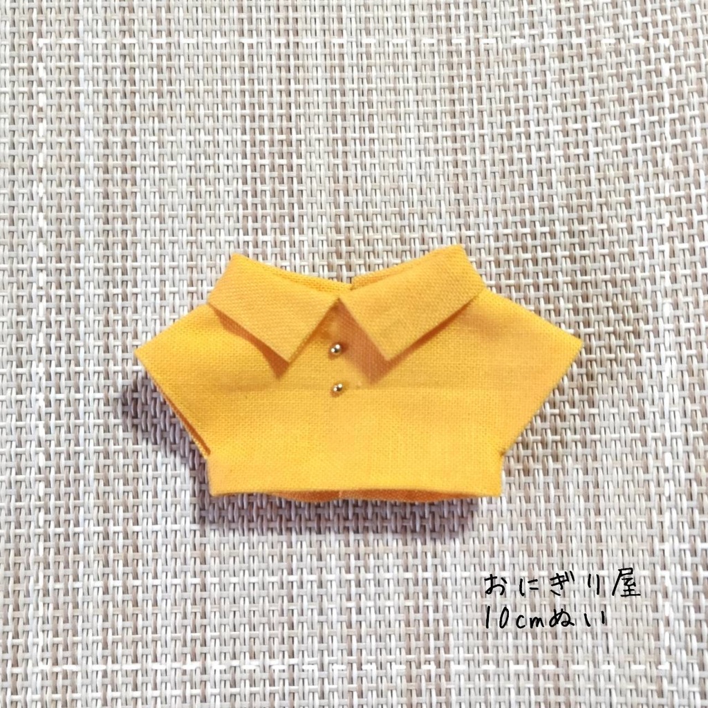 オレンジのシャツ 10cmぬい服