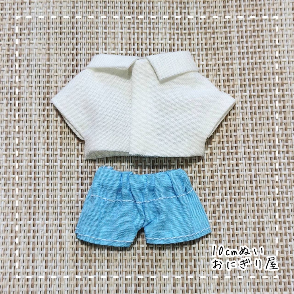 夏の白浜セット 10cmぬい服