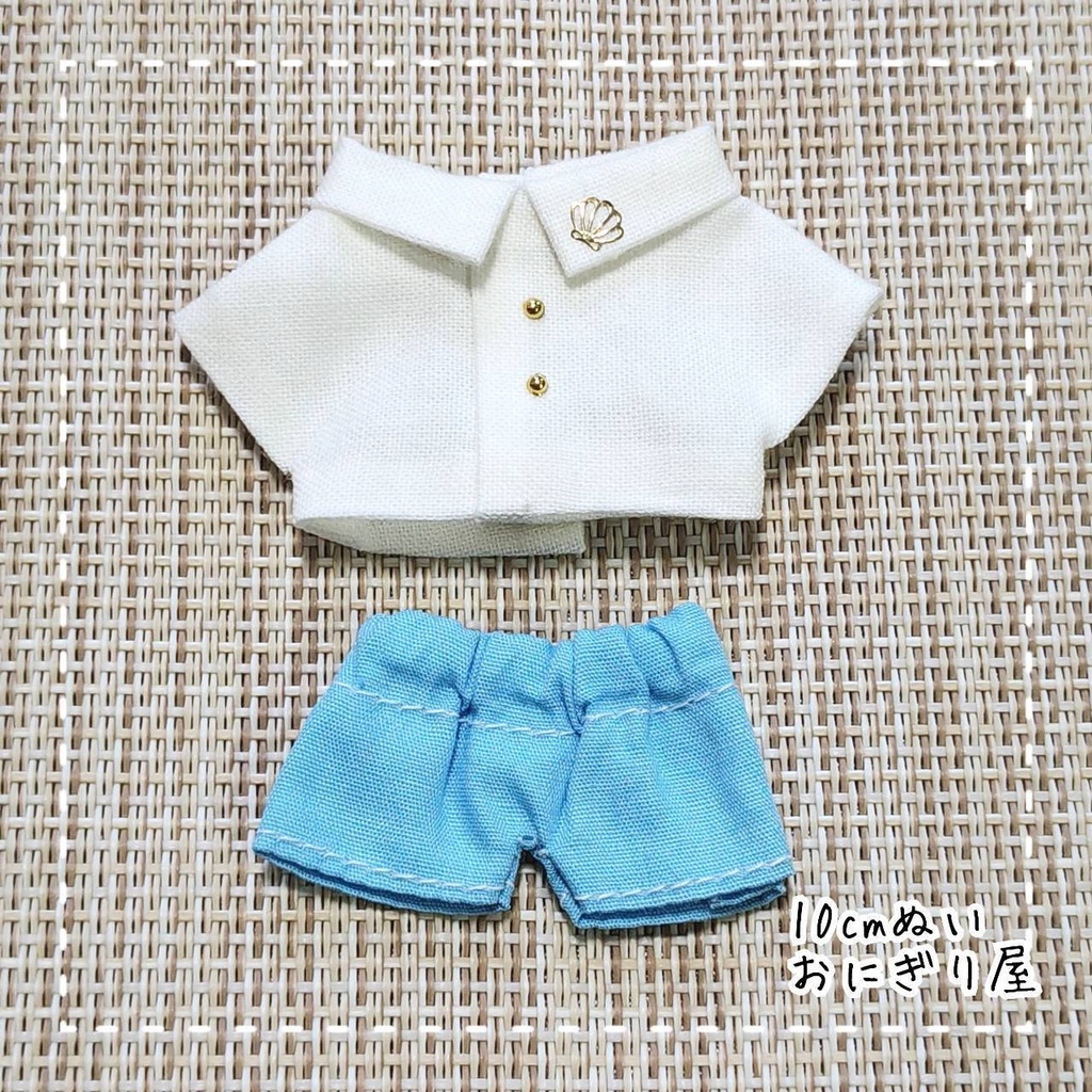 夏の白浜セット 10cmぬい服