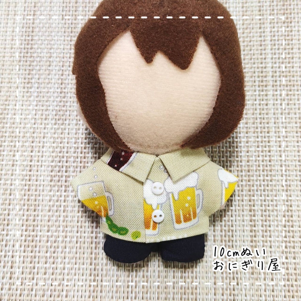 【再販】お疲れ様シャツ 10cmぬい服