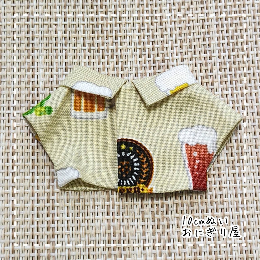 【再販】お疲れ様シャツ 10cmぬい服