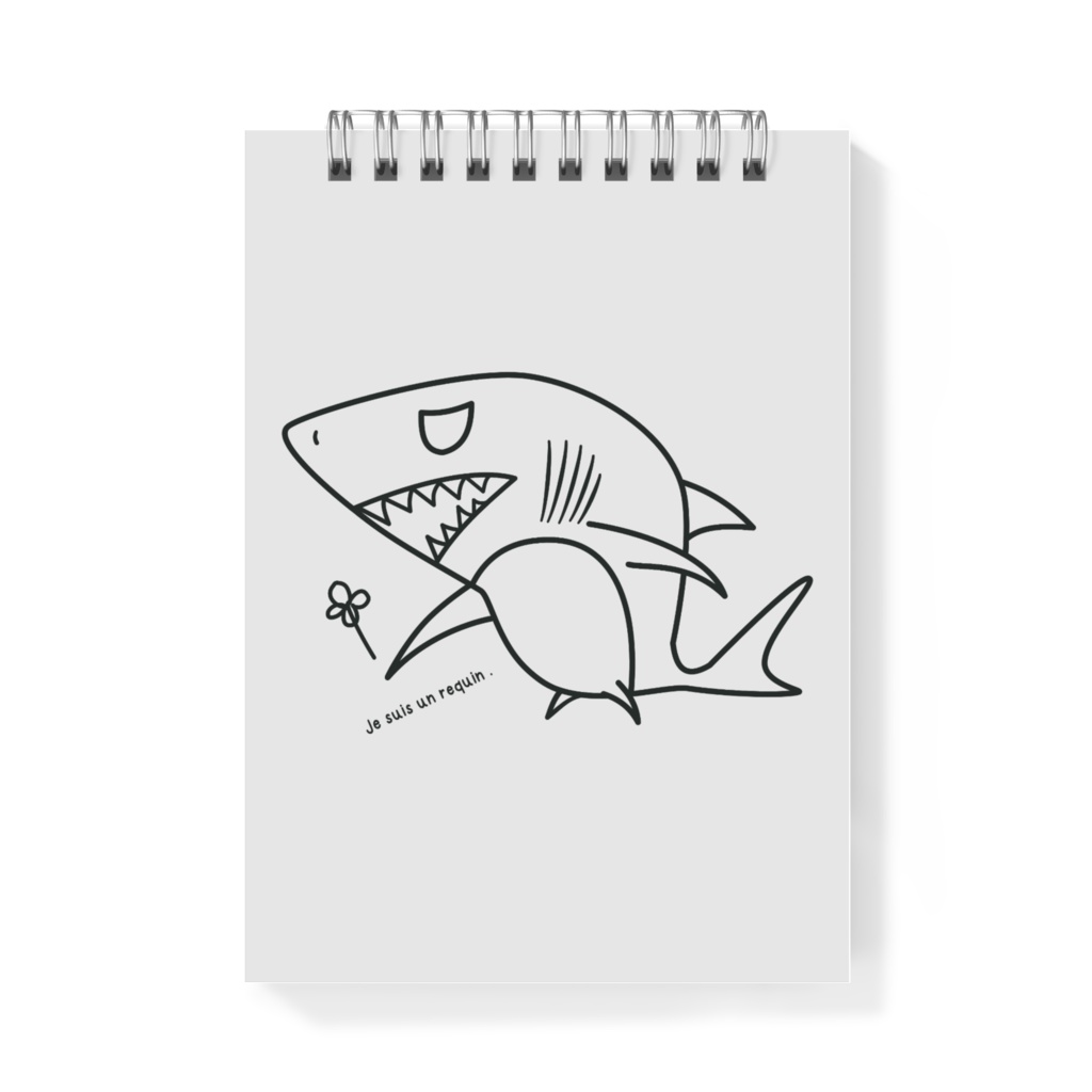 サメのブルーナ　メモ帳