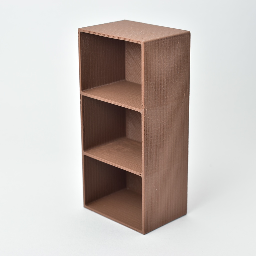 (無償版あり) 1/12 カラーボックス&収納ボックス(3Dプリンター用stlデータ)